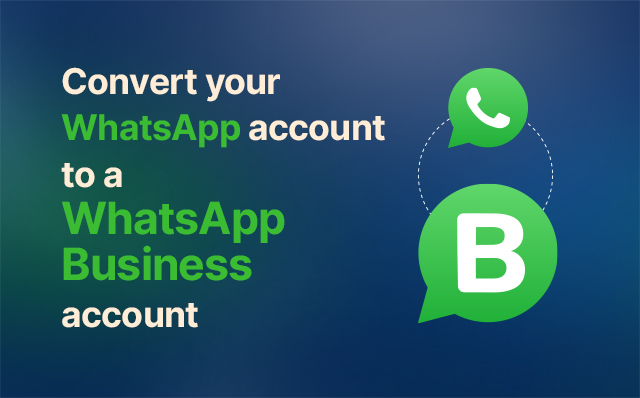 convert your whatsapp account